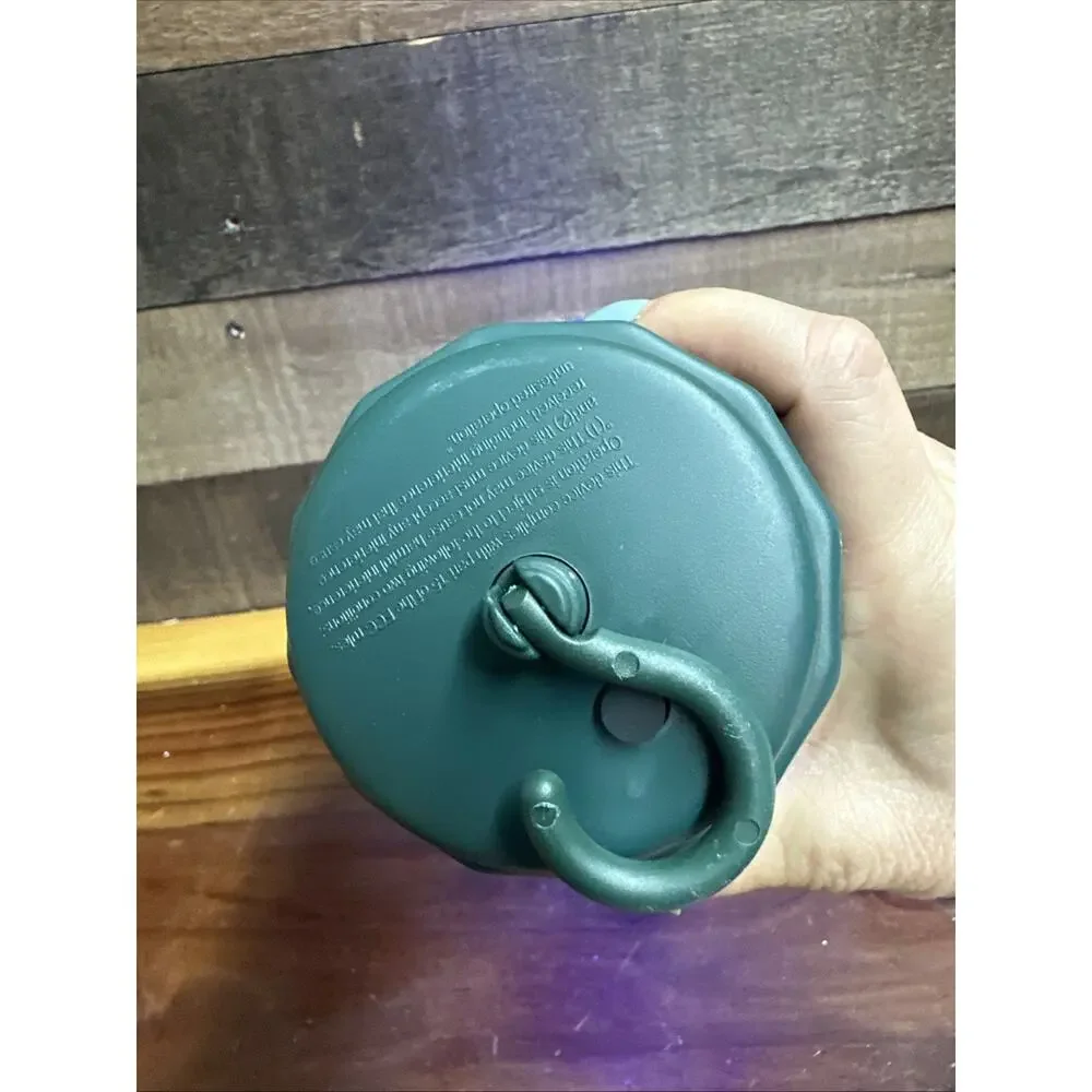 Large 13” Blow Mold Blue Bulb Light LED Holiday Jumbo Christmas Ornament